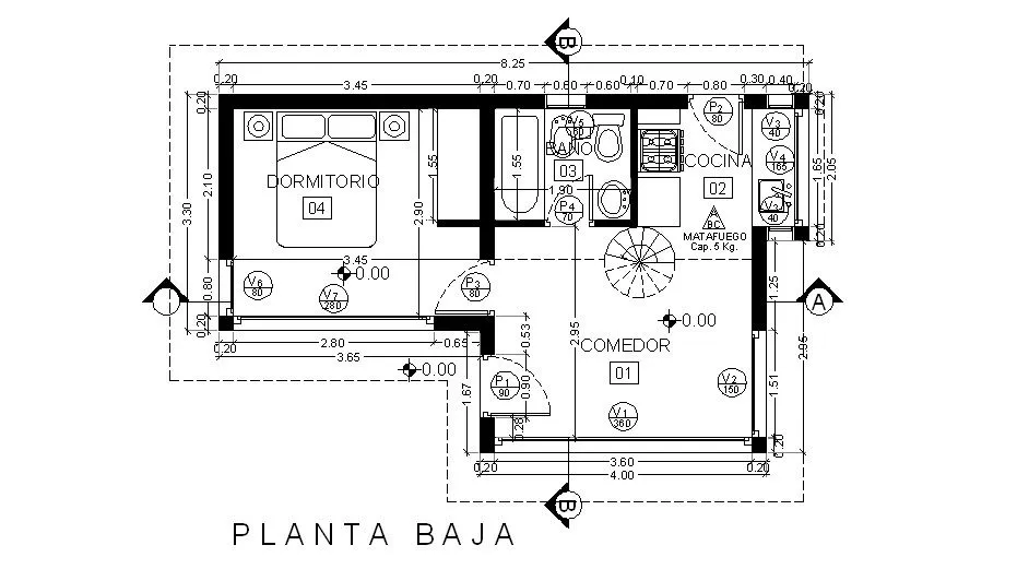 MIS PLANOS: "PLANOS CAD" AUTOCAD | Proyecto de una vivienda en ...