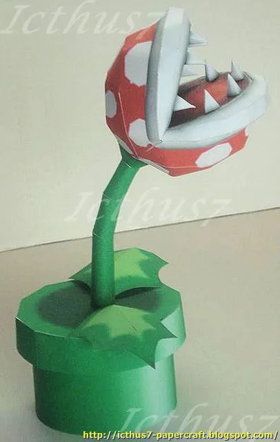 Planta Piraña de Mario Bros | Icthus7 Gallery