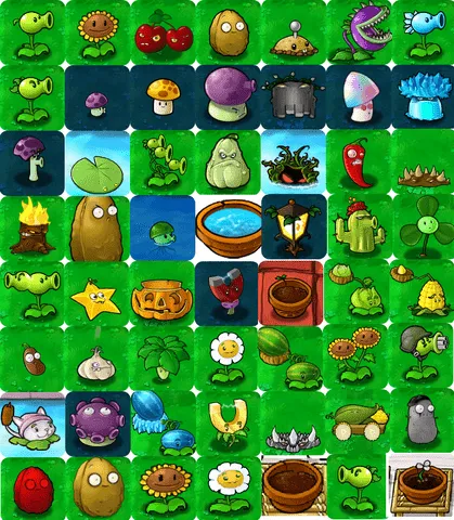 Plants vs zombies personajes de las plantas - Imagui