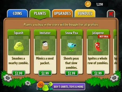 Microtransactions - Plants vs. Zombies 2 Wiki Guide - IGN