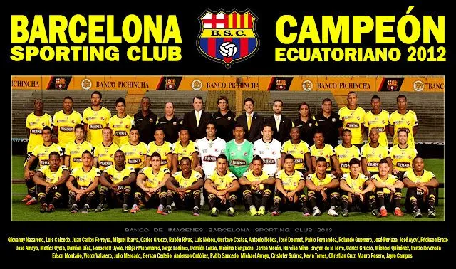 PLANTILLA 2012 BARCELONA SPORTING CLUB ~ Imagenes de barcelona