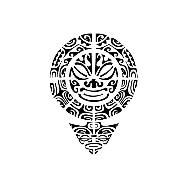 Plantilla Maori Mandala - Ki-Sign España