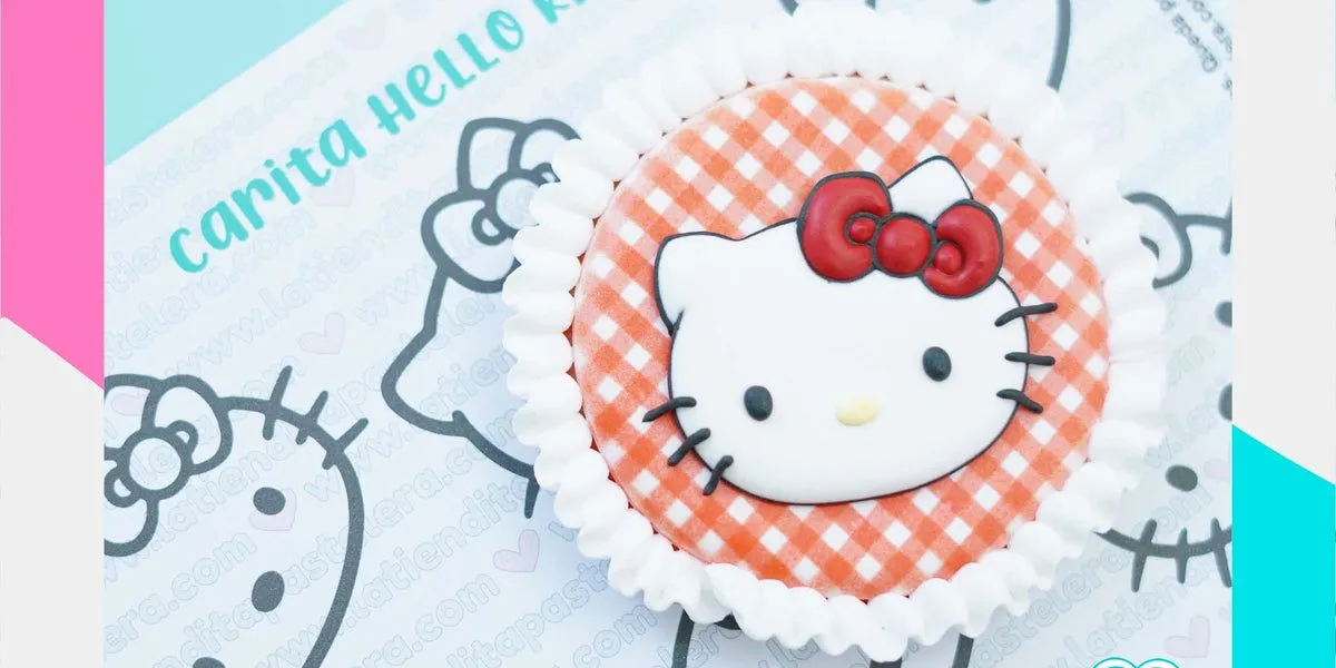 Plantilla para transferencias: Carita hello kitty (1 tamaño) — La Tiendita  Pastelera MX