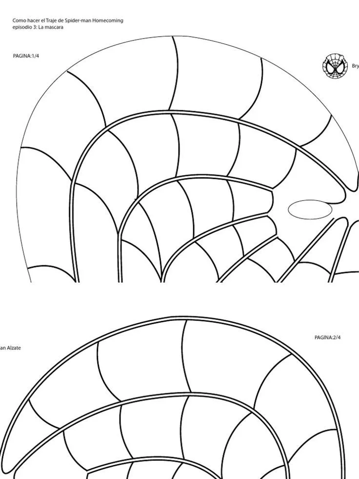 Plantilla Tutorial H.C. | PDF | Enseñanza de matemática | Business |  Plantilla de máscara, Mascara spiderman, Mascara hombre araña