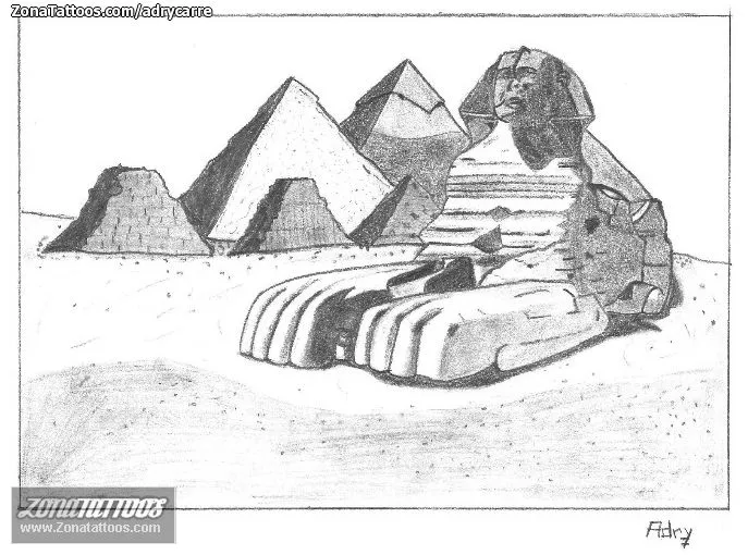 Plantilla/Diseño Tatuaje de adrycarre - Egipcios