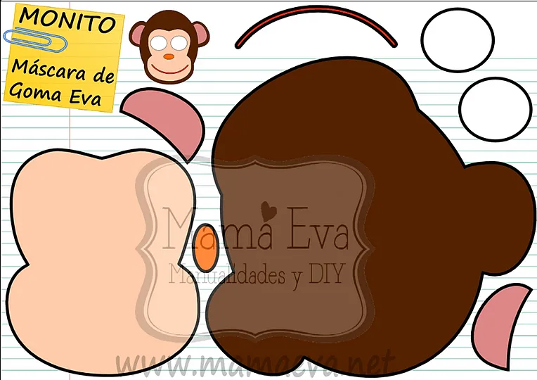 Plantillas de animales de bosque y selva