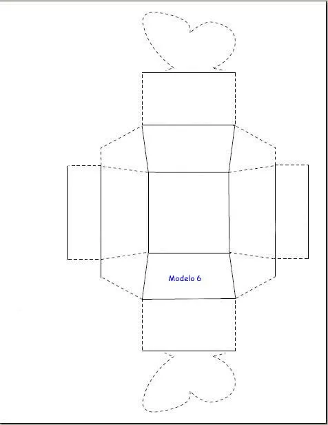 Cajas plantillas para imprimir - Imagui