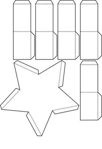 PLANTILLAS CAJAS DE REGALO PARA IMPRIMIR Y COLOREAR CAJAS DE REGALO