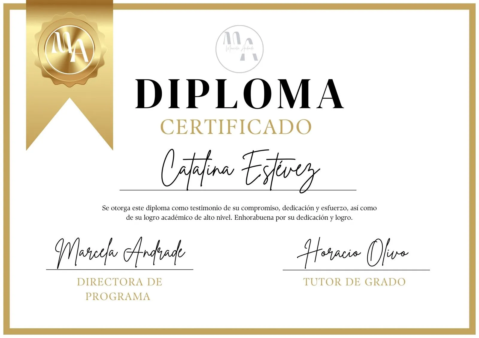 Plantillas de Certificados de diploma editables online | Canva