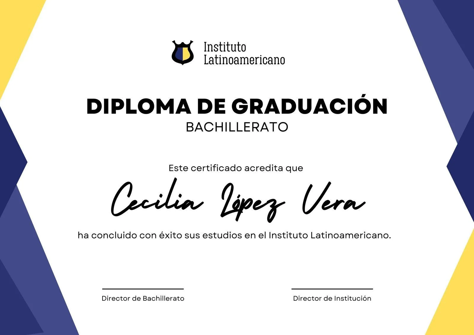 Plantillas de diplomas gratis y personalizables - Canva