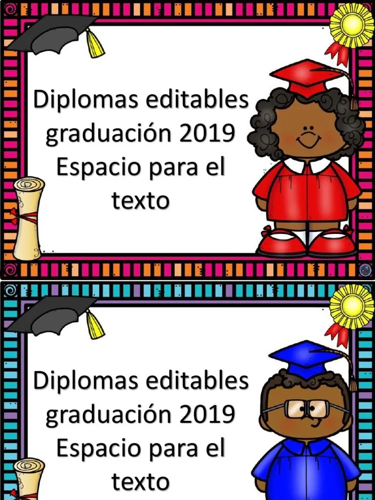 Plantillas de Diplomas | PDF