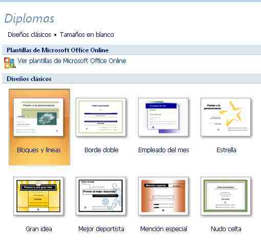 Plantillas diplomas publisher - Imagui