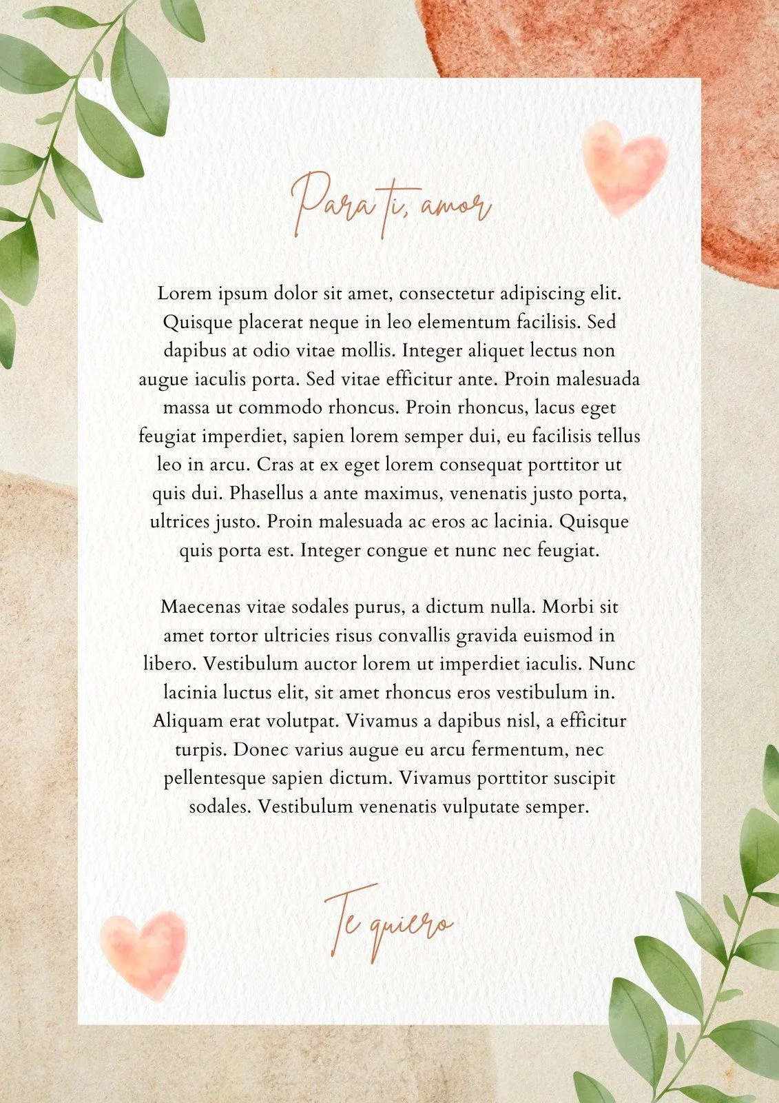 Plantillas para diseñar Cartas gratis | Canva