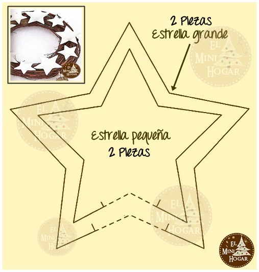 Plantillas de estrellas grandes - Imagui