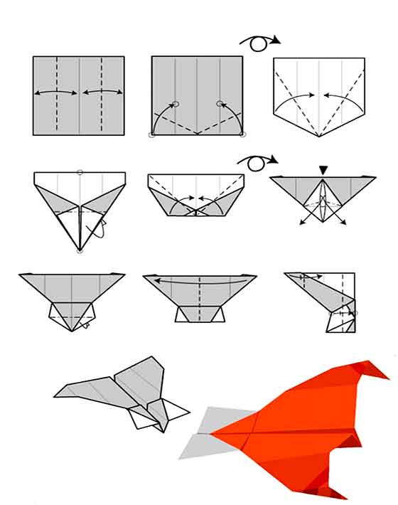 Plantillas gratis de origami o papiroflexia fácil para niños