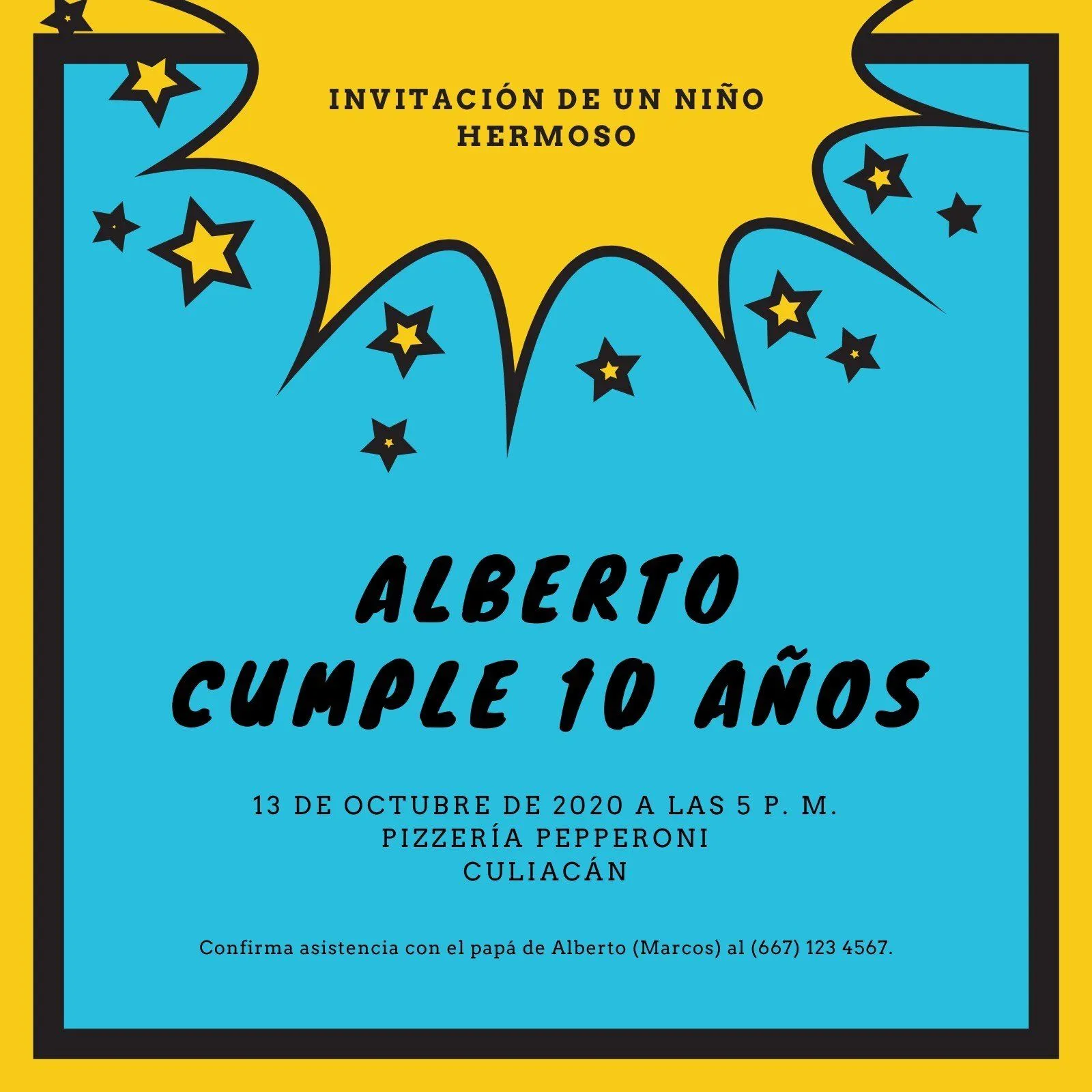 Plantillas para invitaciones de fiestas infantiles | Canva