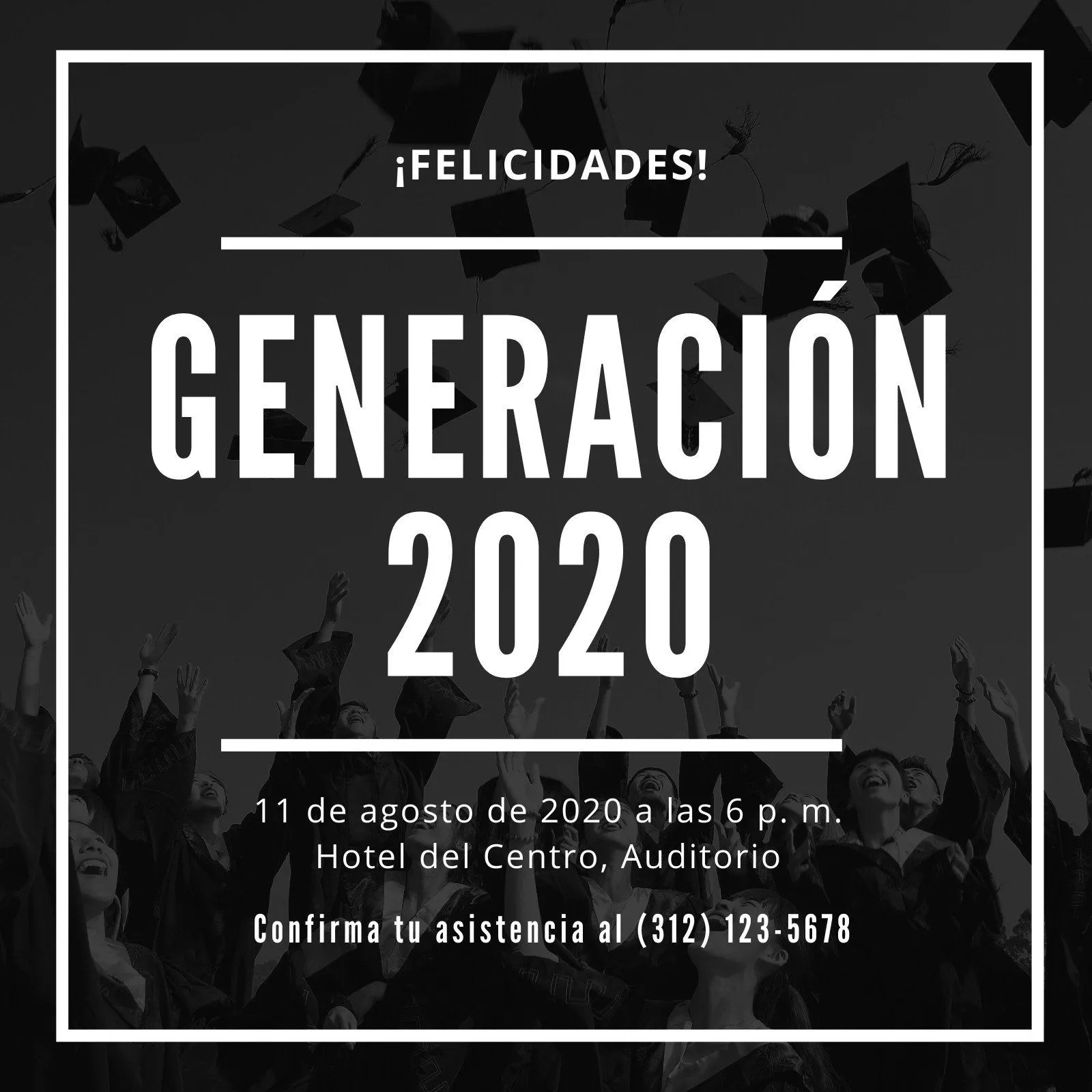 Plantillas para invitaciones de graduación | Canva