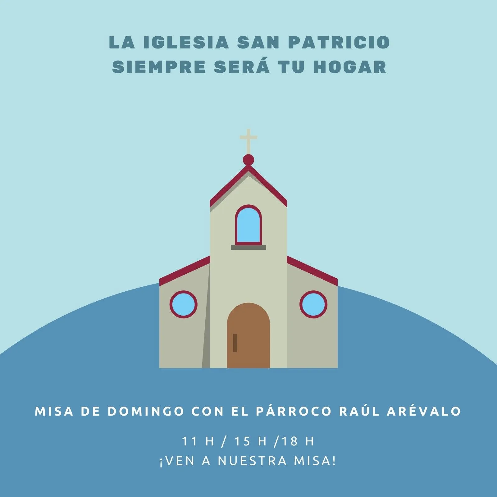 Plantillas de invitaciones para iglesias gratis | Canva