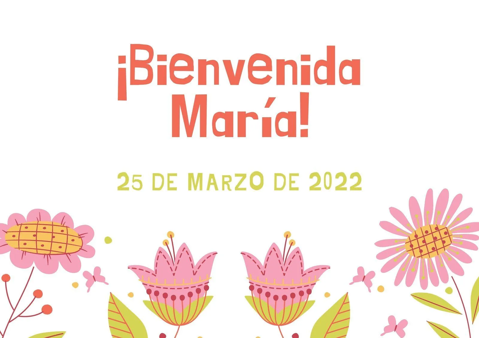 Plantillas para letreros de bienvenida editables | Canva