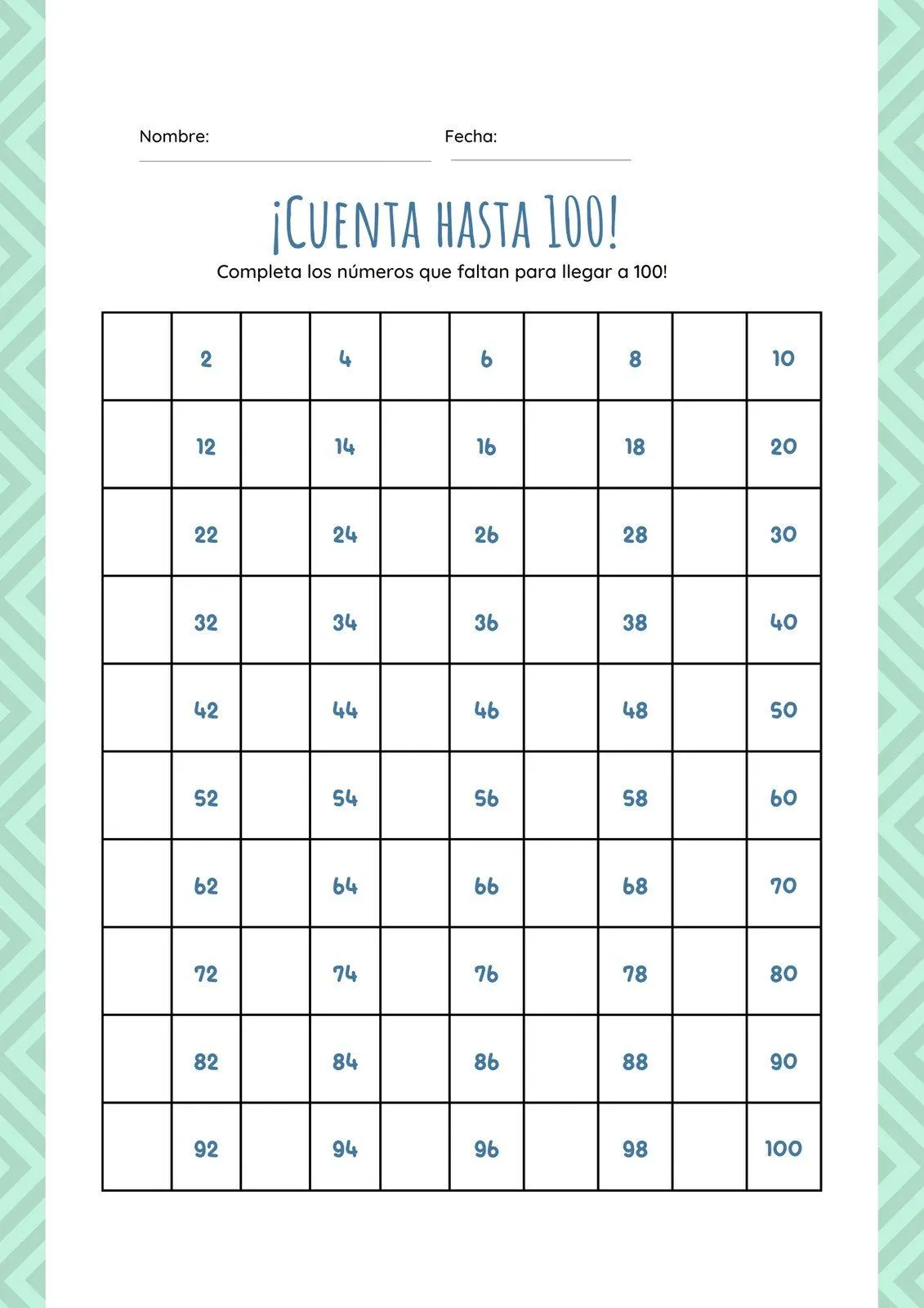 Plantillas de numeros gratis y personalizables - Canva