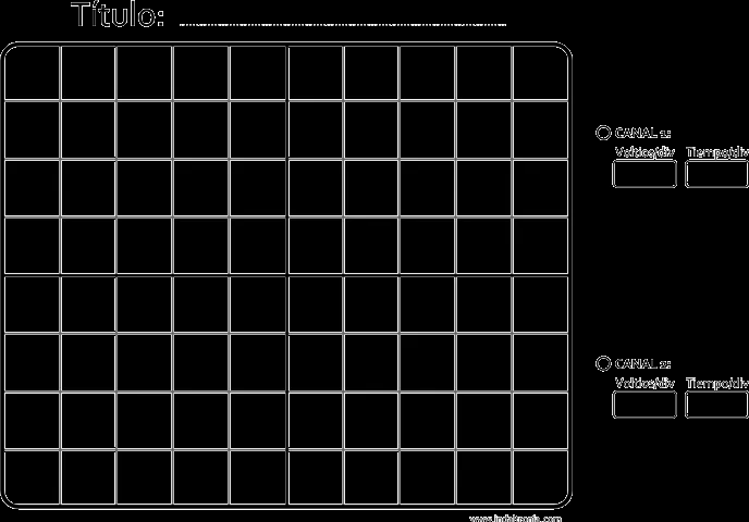 Plantillas para oscilogramas