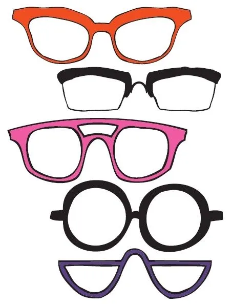 Como hacer gafas con goma eva - Imagui