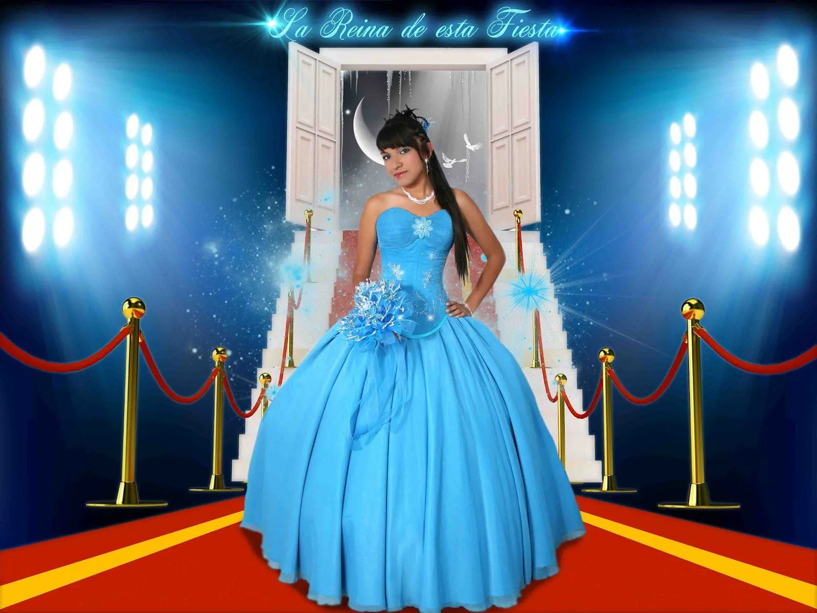 Plantillas para Photoshop 2014: La reina de esta noche