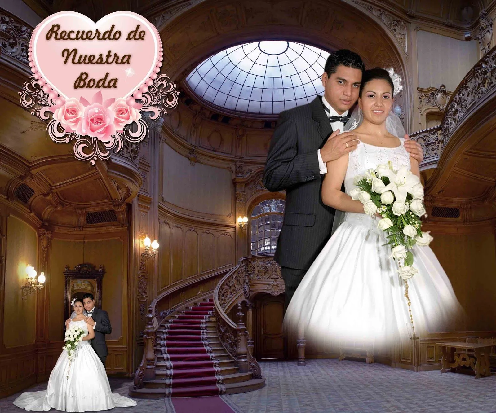 Plantillas para photoshop 2020: Fondo para Boda o 15 Años