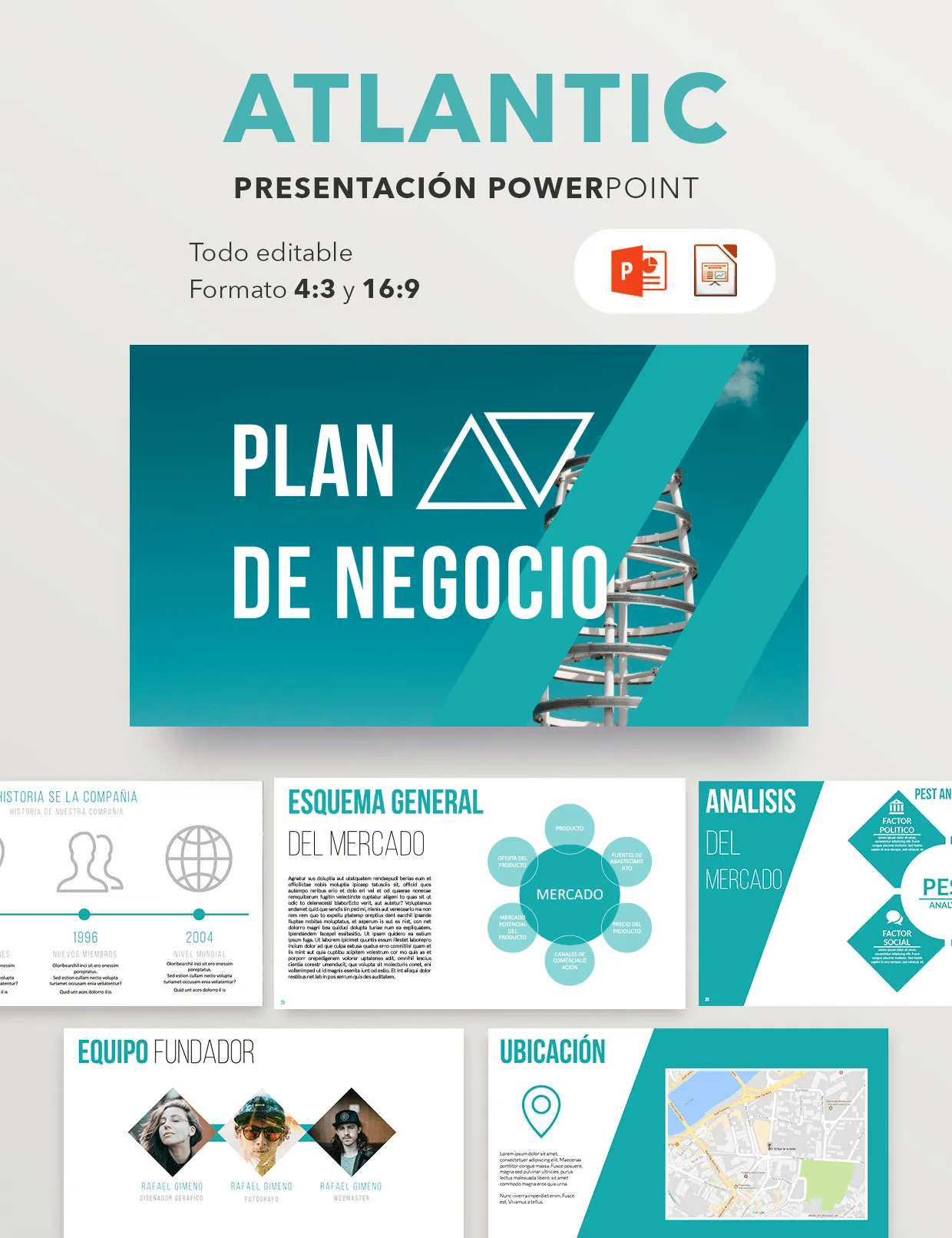 Plantillas de PowerPoint formales | Presentaciones gratis