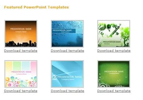 900 plantillas para Power Point gratis. | EcuaLink - Tu diario ...