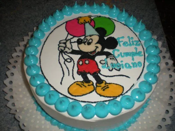 Plantillas para tortas de mickey mouse - Imagui