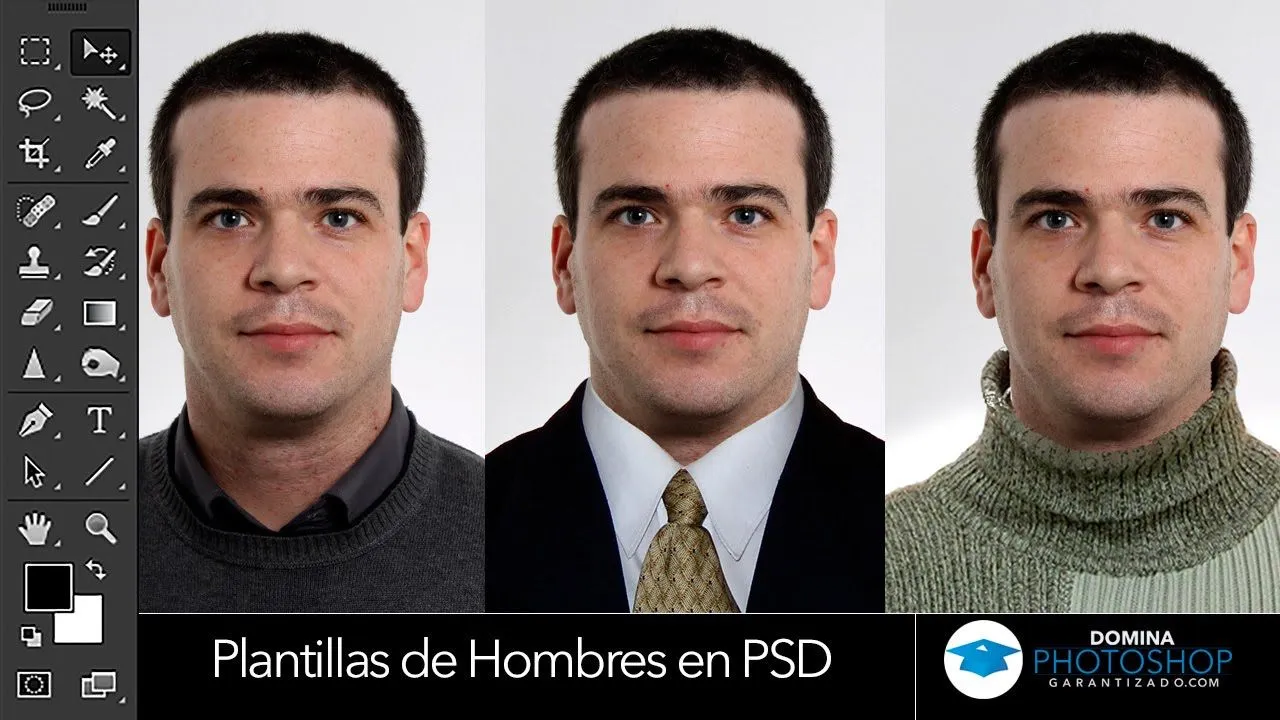 Plantillas de Trajes de Hombres en PSD - YouTube