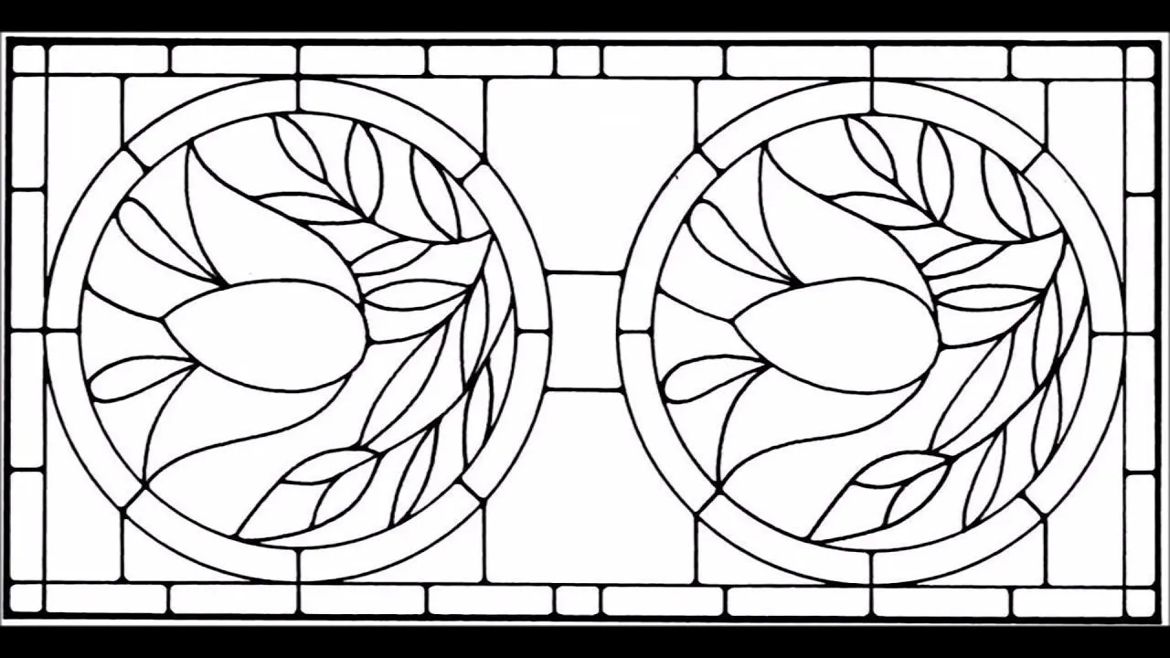 PLANTILLAS VITRAL VIDRIERAS | Vitrales, Falso vitral, Vidrieras