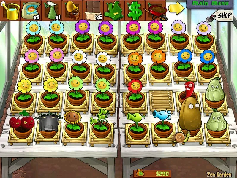 Plants vs. Zombie for iPhone Gets Zen Garden & New Mini-Games ...