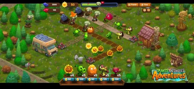 Plants vs. Zombies Adventures Facebook game launches limited beta ...