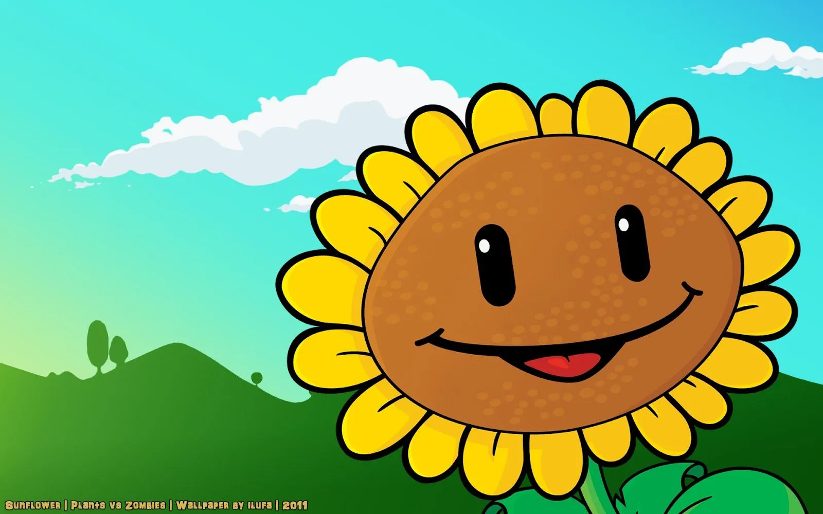 Plants vs zombies girasol para colorear - Imagui