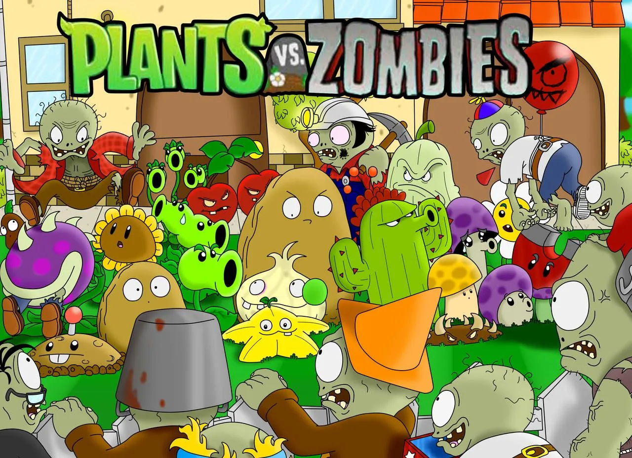 Plants vs Zombies Wallpaper by SuperLakitu on DeviantArt