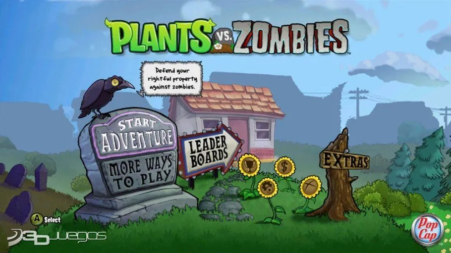 Plants vs. Zombies | Xbox 360 | 3DJuegos.