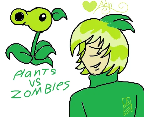 Plants Vs Zombies Lanzaguisantes by adriana4ever on DeviantArt