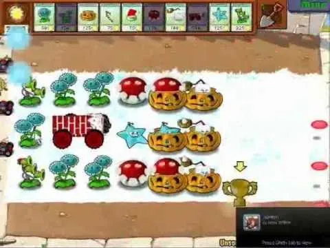 Plants vs zombies Mod edicición Halloween - YouTube