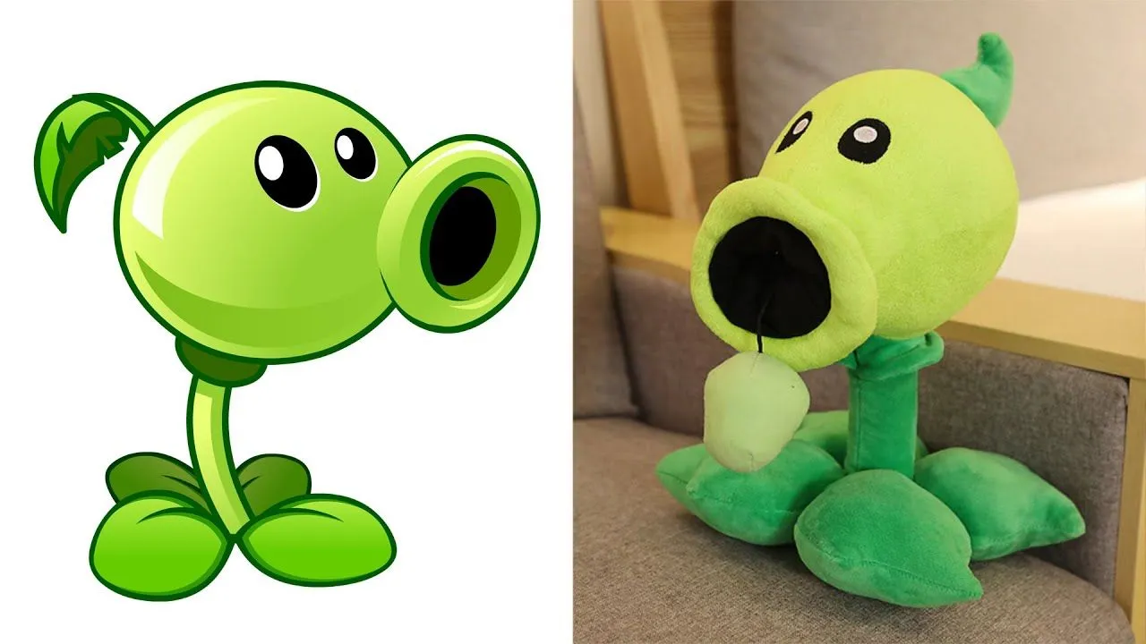 Plants Vs Zombies Plant Plush In Real Life (Todos Los Peluches Plantas) -  YouTube