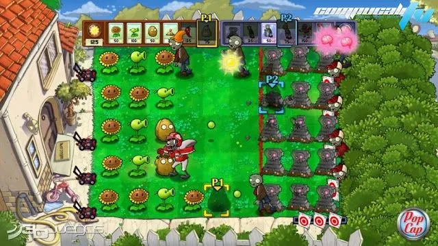 Plants VS Zombies Xbox 360 Español NTSC DVD9