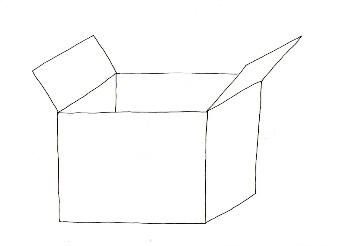 Dibujo de caja - Imagui