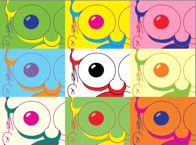 plastica de toni: pop art HOMER SIMPSON