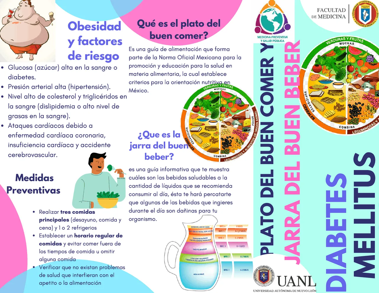 Plato del buen comer | Esquemas y mapas conceptuales de Medicina Preventiva  | Docsity