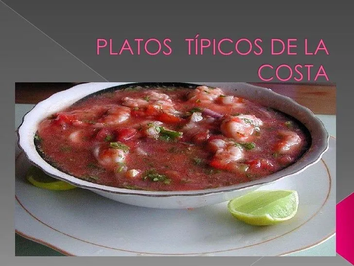 Platos típicos de la costa nfoo