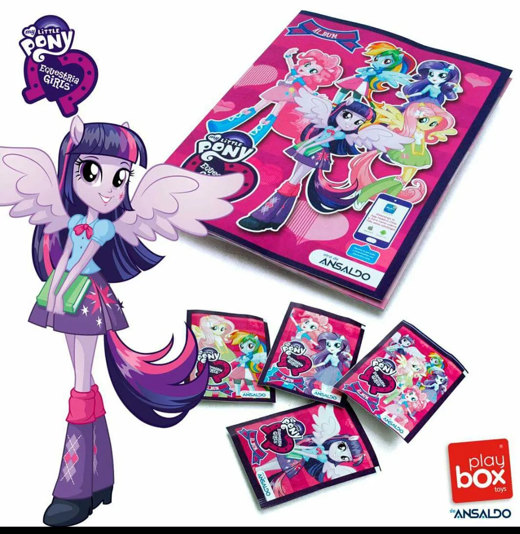 Play Box de Ansaldo on Twitter: "Nuevo álbum Equestria Girls de ...