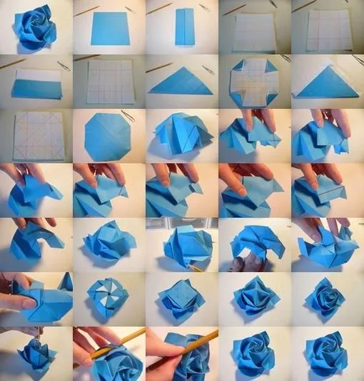 Origami mawar - Imagui