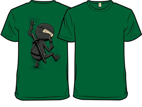 Playera de ninja a punto de apuñalarte por la espalda | La Guarida ...