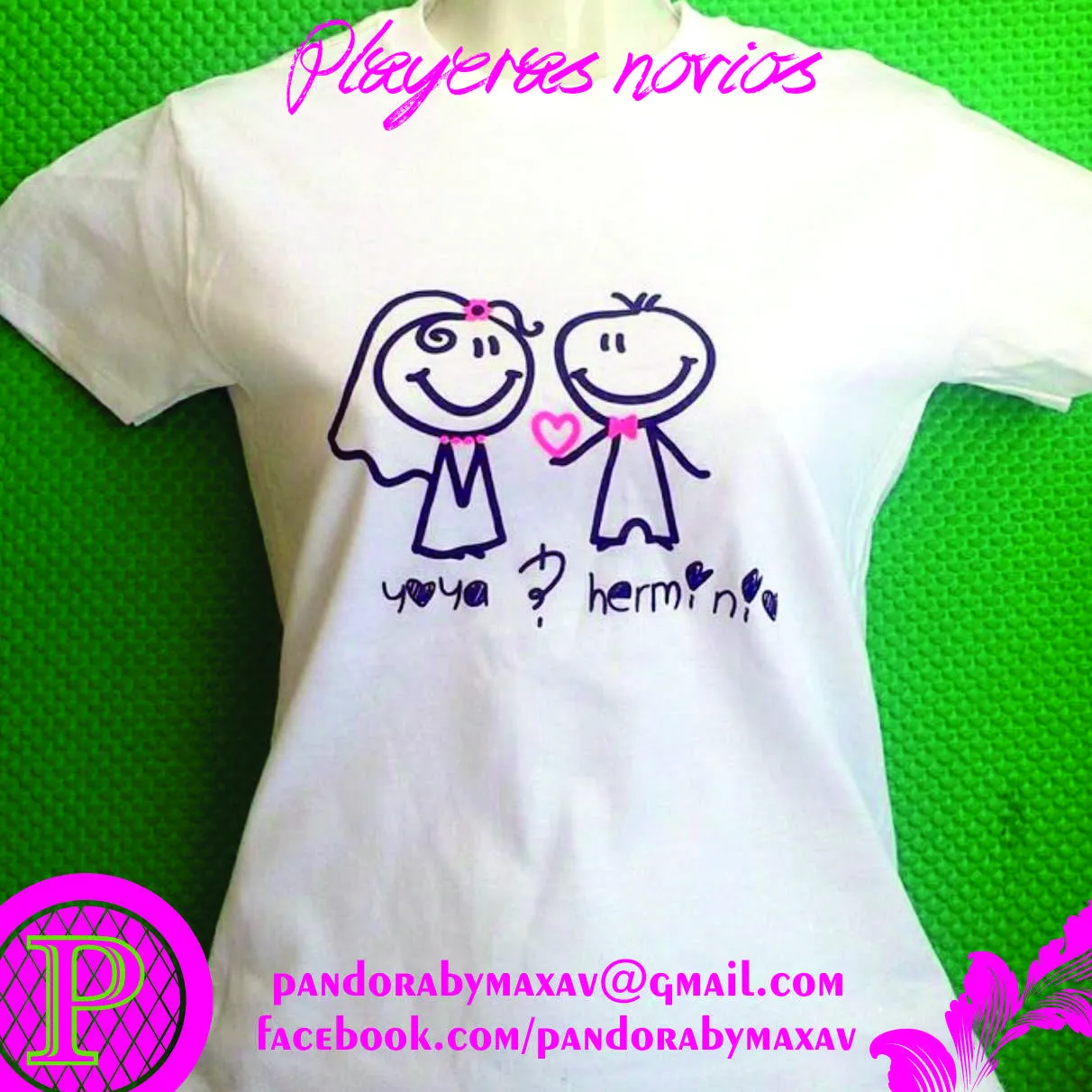 Playera novios